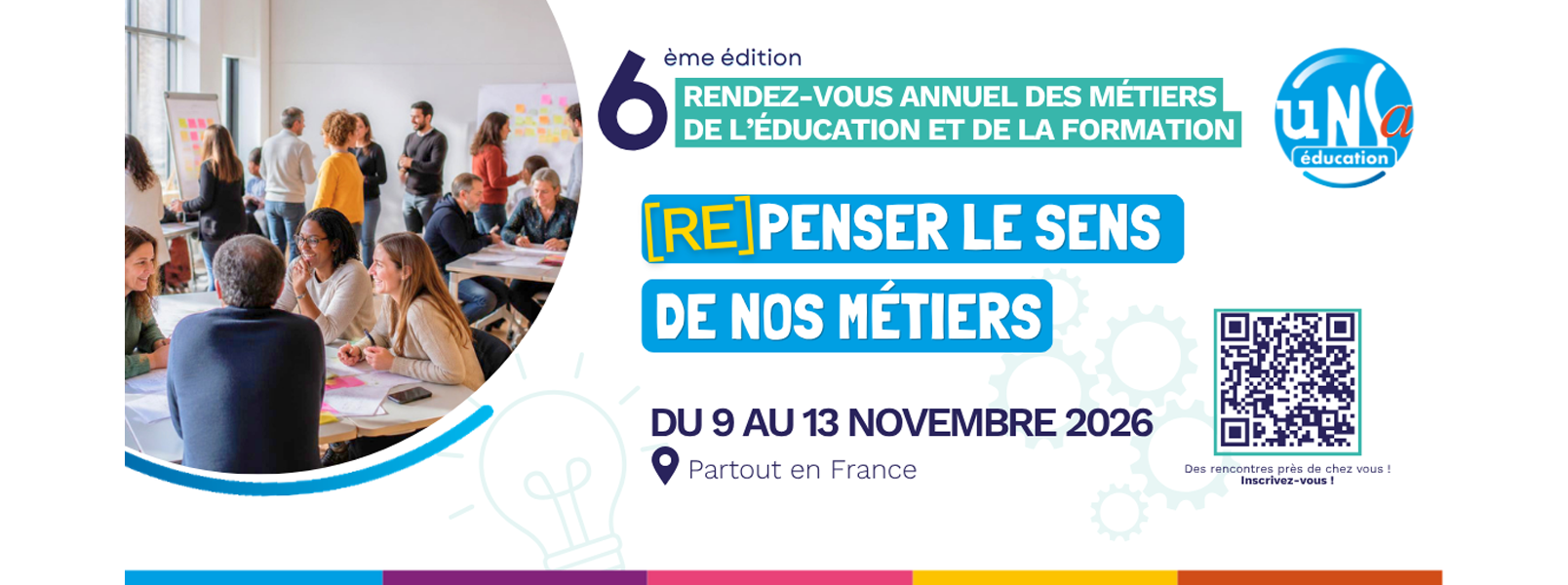 [RE]penser le sens de nos métiers : le 6e rendez-vous annuel des métiers de l’éducation